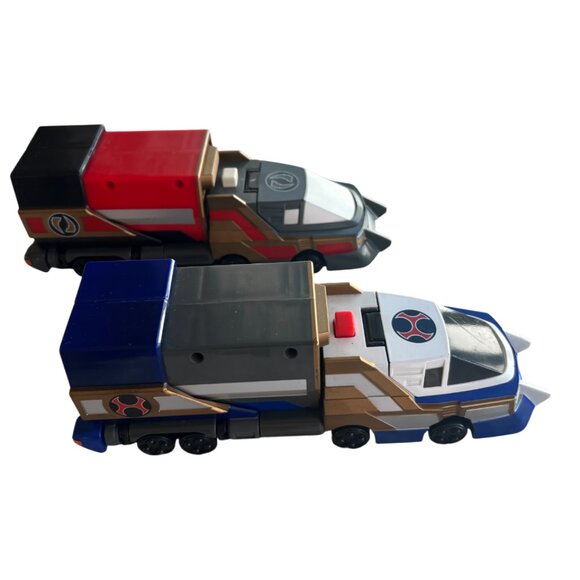 POWER RANGERS Ninja Storm Thunder Power Turbo Transporter Vehicle. Bandai 2003 - Picture 6 of 16